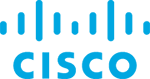 he Cisco logo, featuring the word "cisco" in lowercase blue letters beneath a series of vertical blue bars of varying heights, representing a stylized bridge or digital signal.