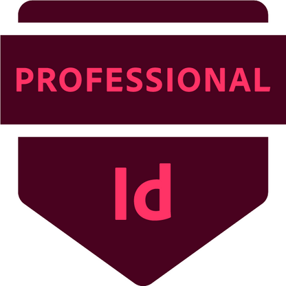 Badge with 'PROFESSIONAL Id' text on a red background