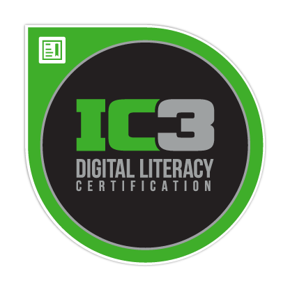 IC3 Digital Literacy Global Standard 6 - Bundle with (3 Exams + 2 Retakes)