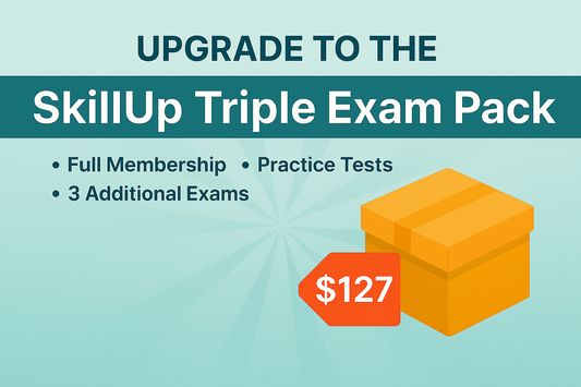 SkillUp Triple Exam Pack Membership